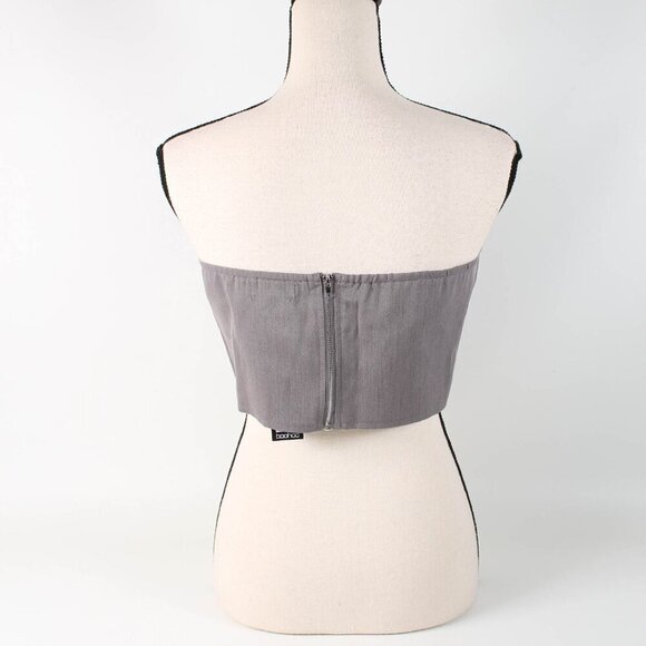 Boohoo Petite Tailored Bandeau - Size 8 - NWT - Picture 4 of 10
